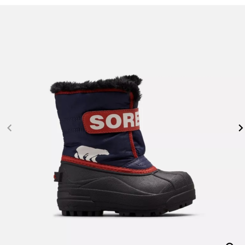 Sorel snow commander toddler boots size 6